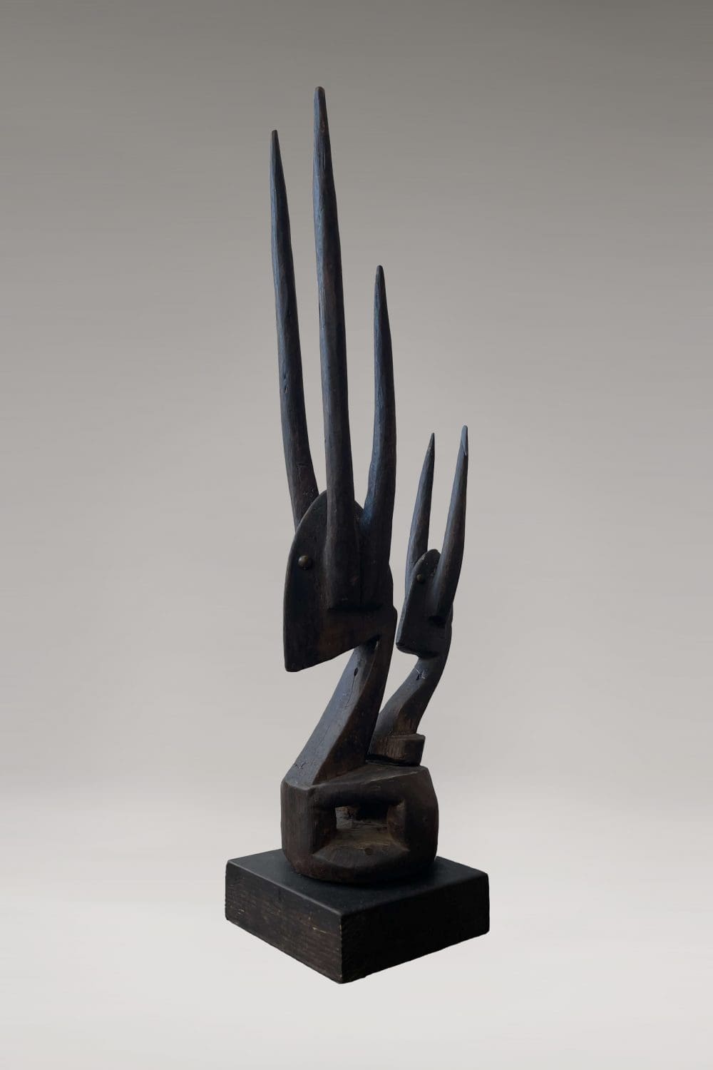 Escultura de Antílope<br>"Chi Wara Bamana"