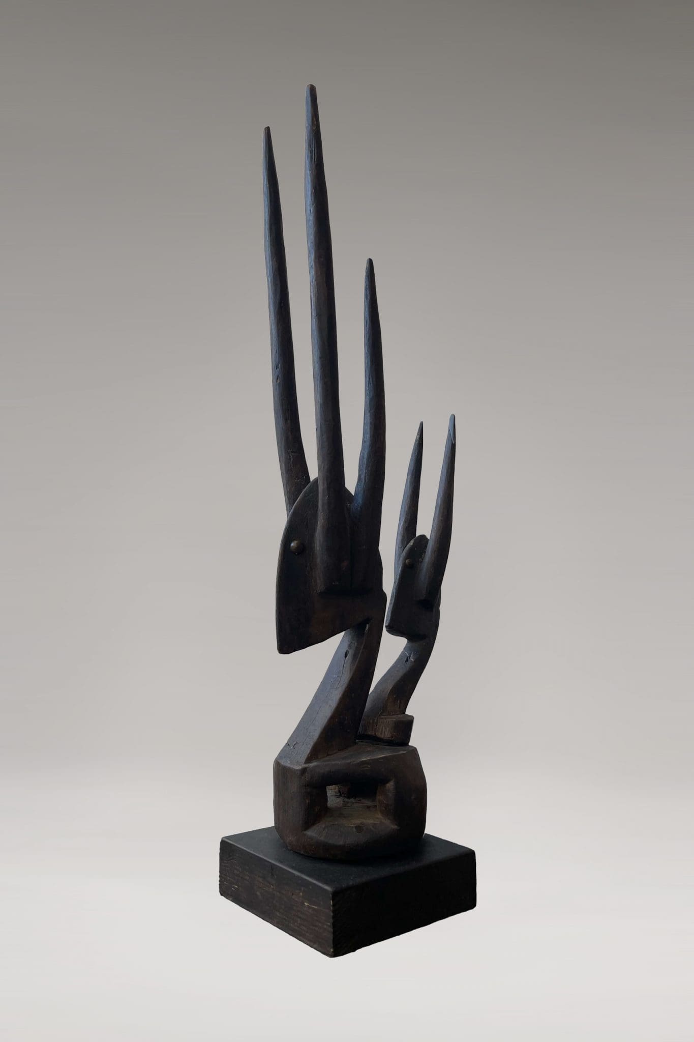 Escultura de Antílope<br>"Chi Wara Bamana"