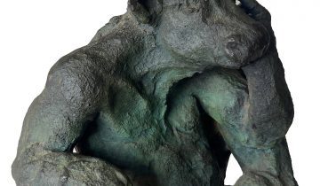 Minotauro de Amancio González Andrés: Exploración Mitológica en Bronce