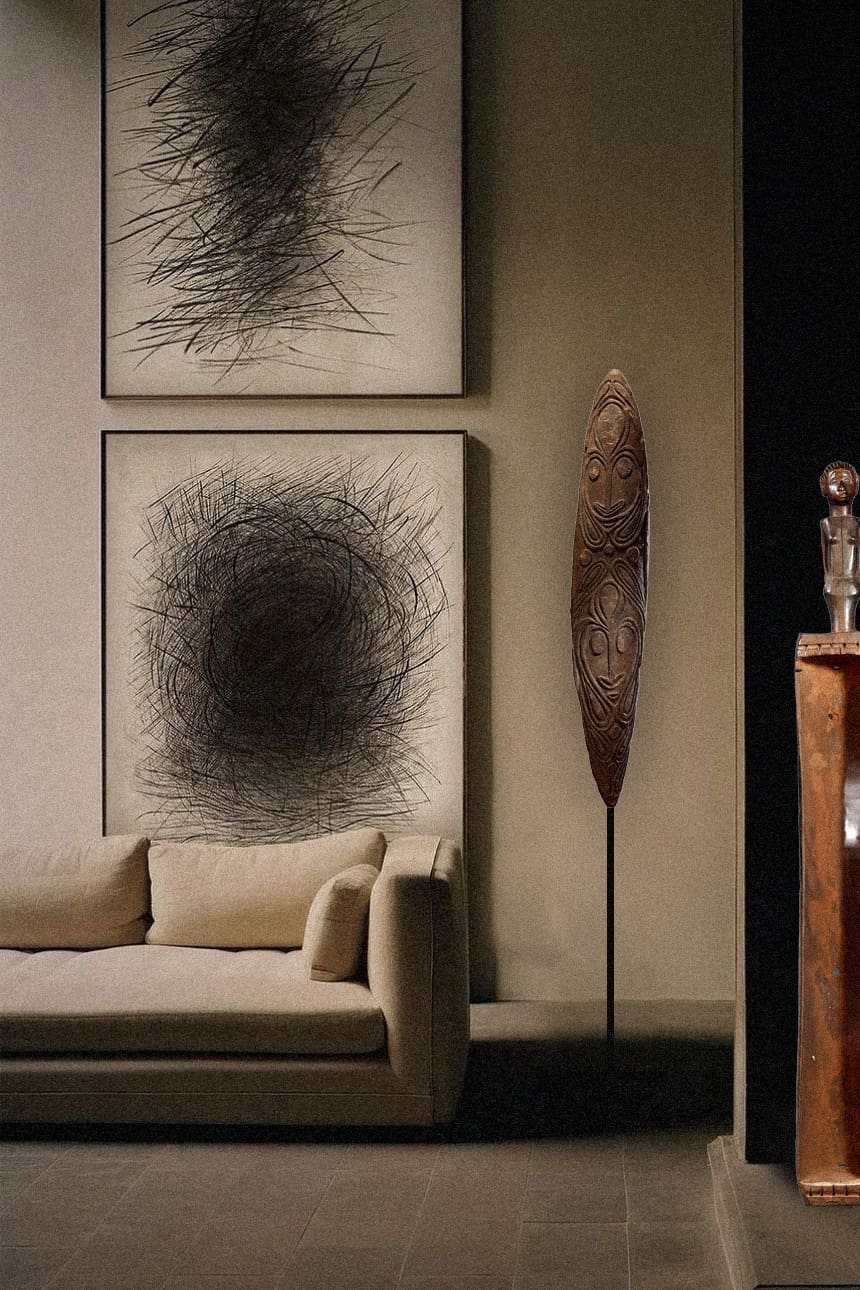 GOPE KIWAI (Ancestro) <br>"Sepik - Papúa Nueva Guinea" - Imagen 4