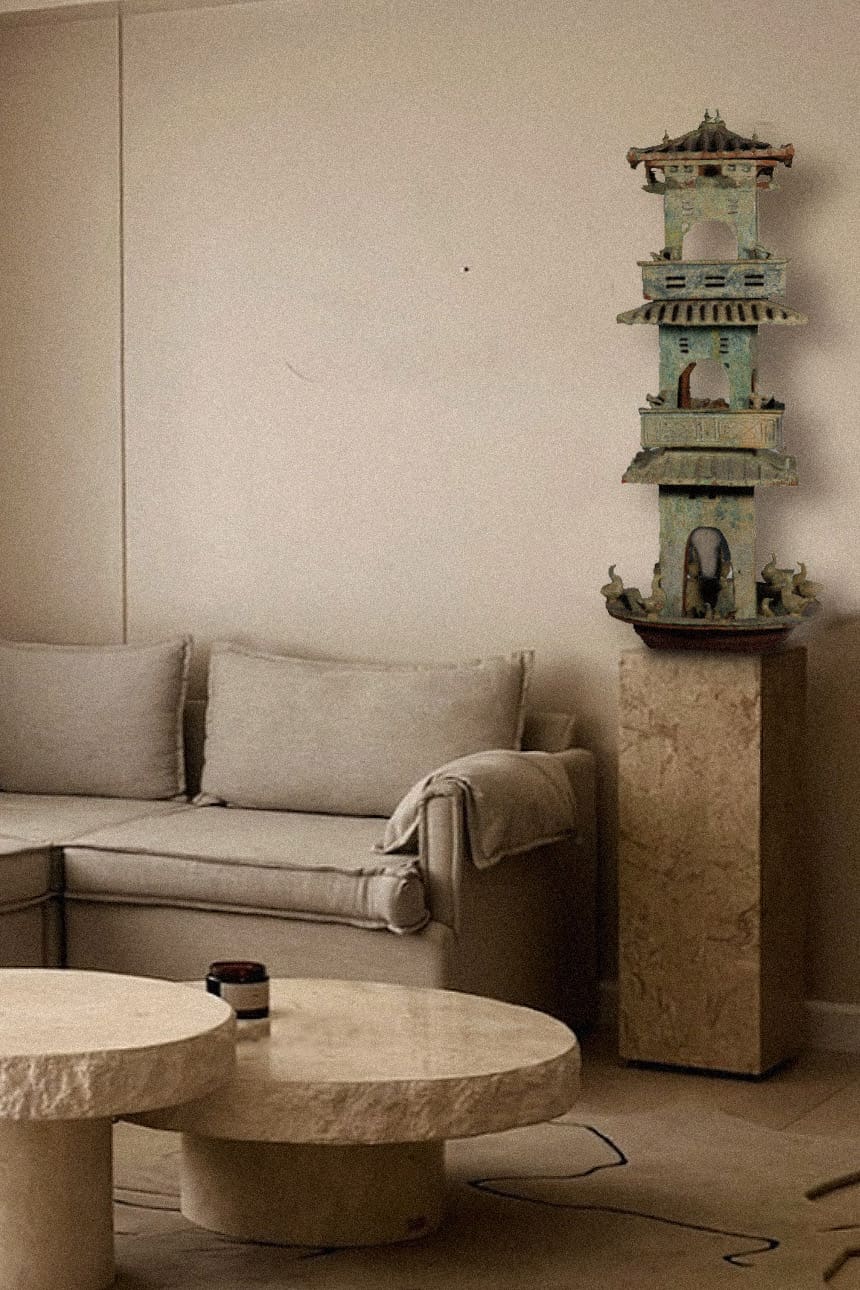 Maqueta de Torre de Vigilancia <br>"Dinastía Han"