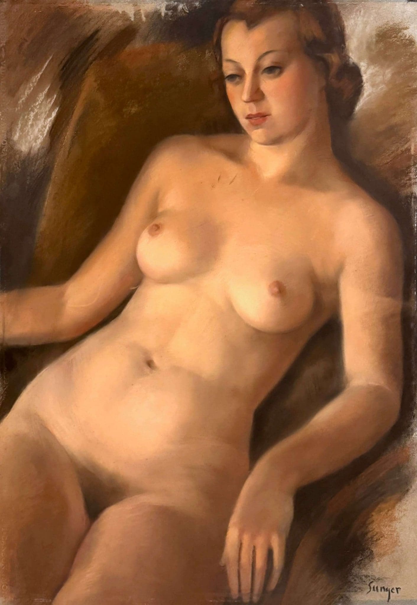 Joaquim Sunyer<br>"Mujer Desnuda" - Imagen 2