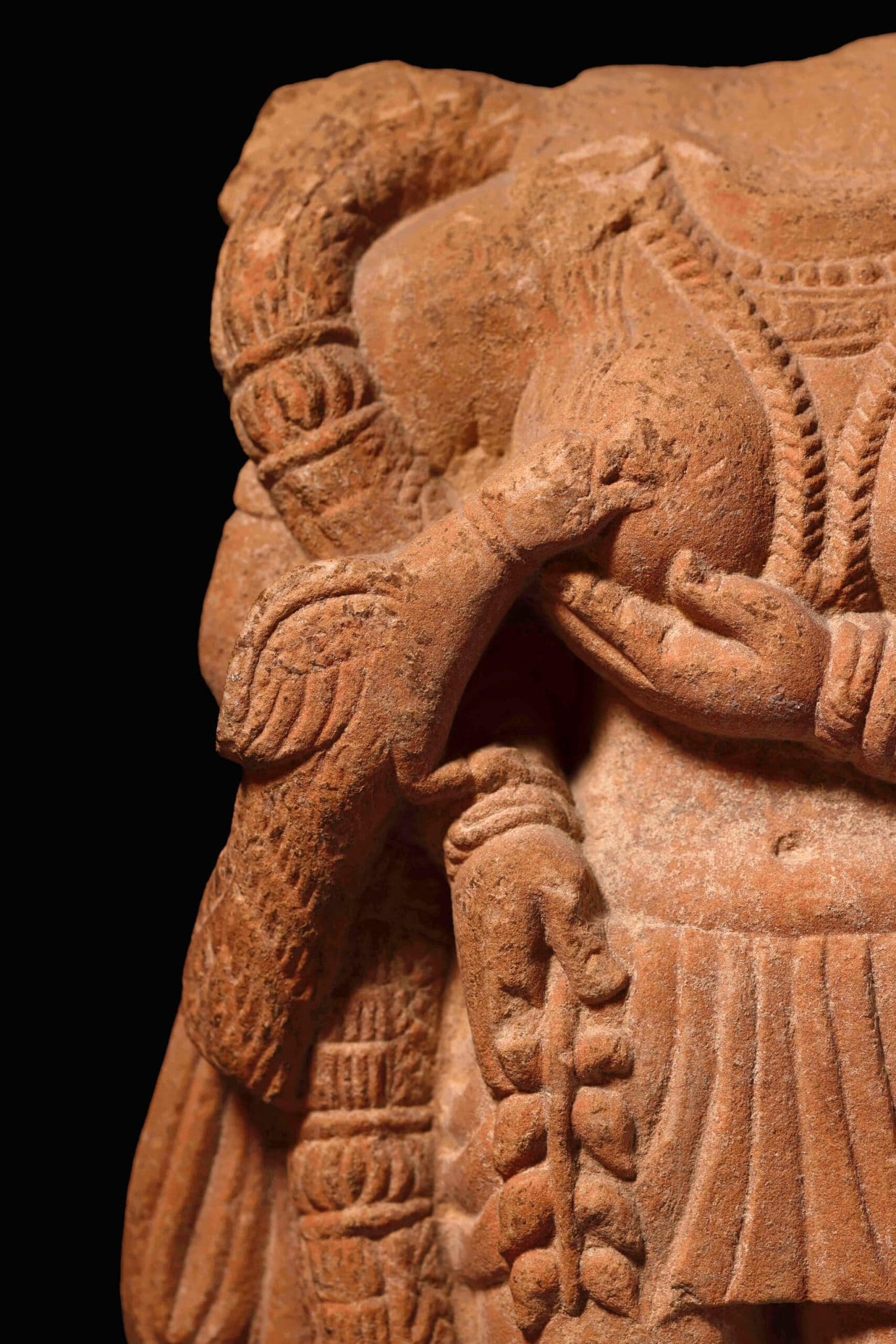 Torso de Piedra de Yakshi <br>"Mathura, India - Siglo I-II" - Imagen 14