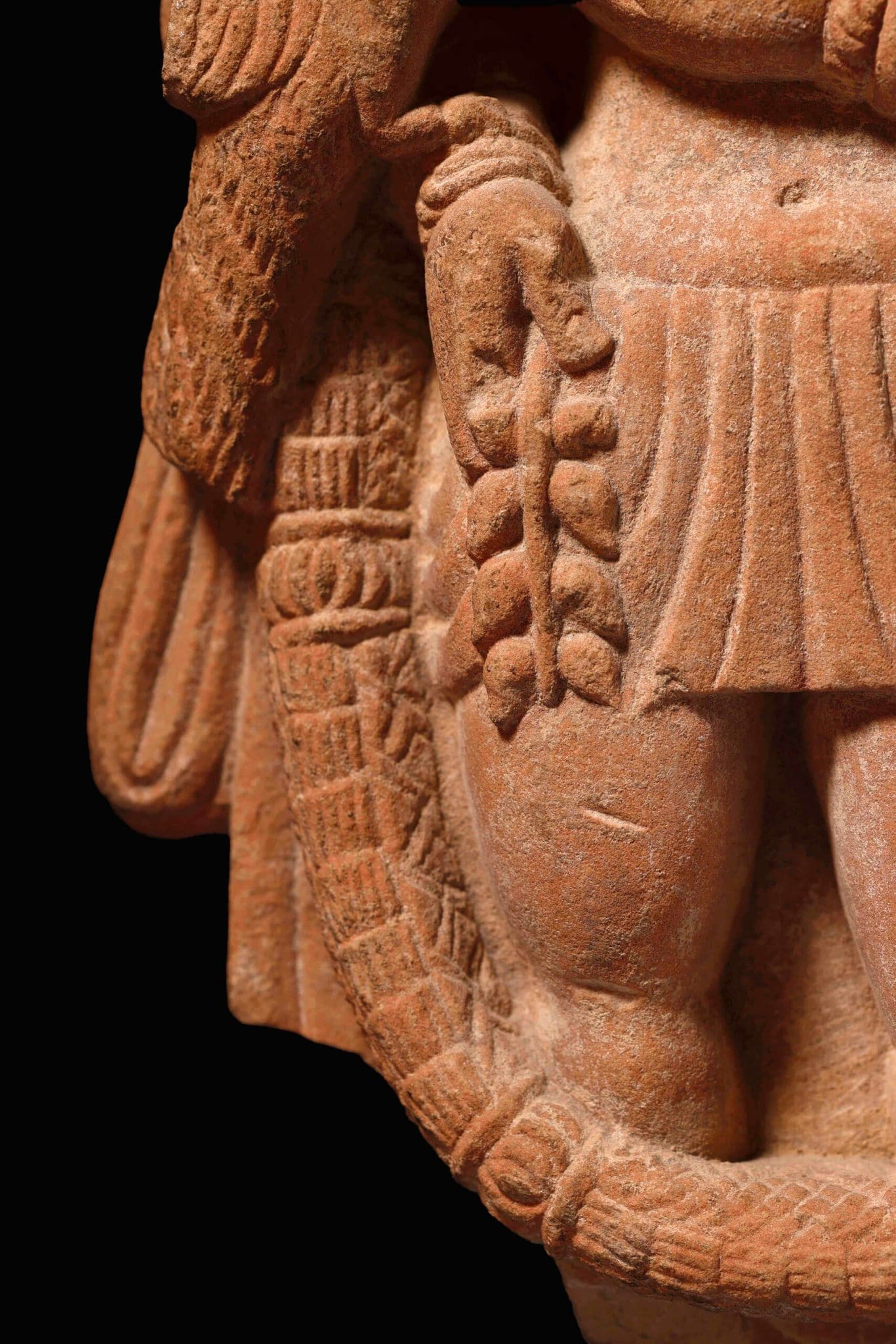 Torso de Piedra de Yakshi <br>"Mathura, India - Siglo I-II" - Imagen 11