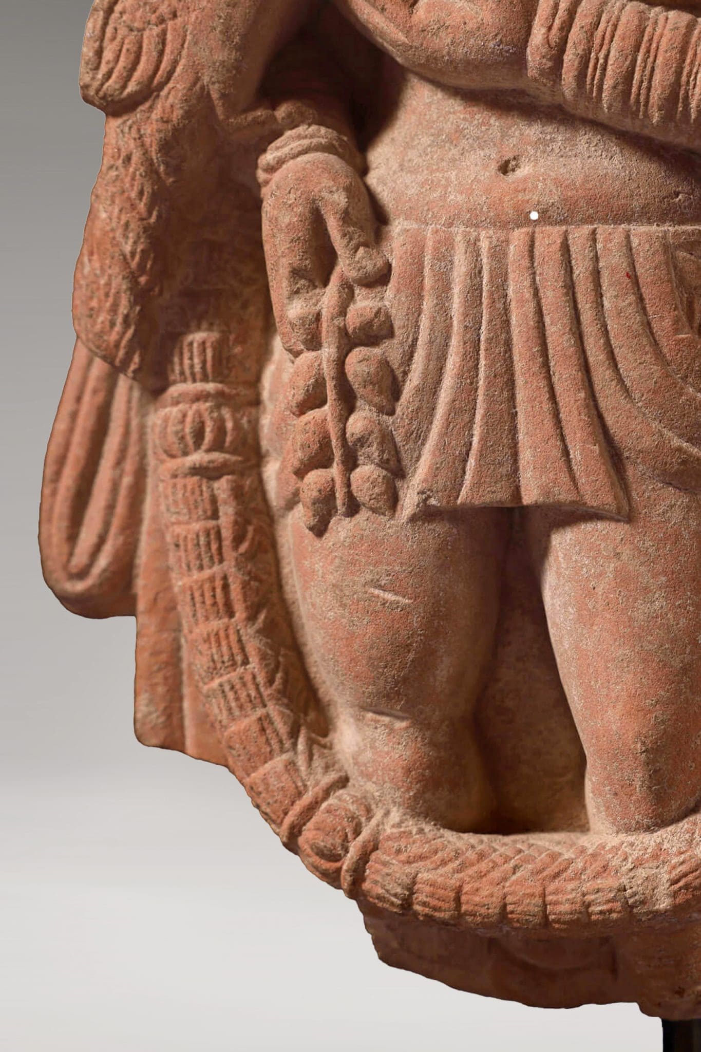 Torso de Piedra de Yakshi <br>"Mathura, India - Siglo I-II" - Imagen 8