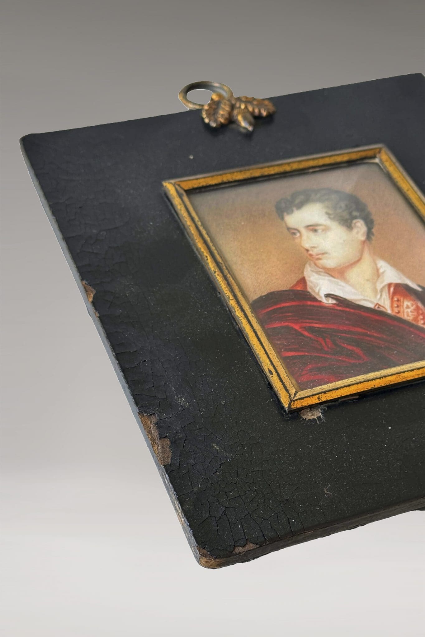 Atribuido a H.J. HARDING<br>"Retrato de Lord Byron" - Imagen 3