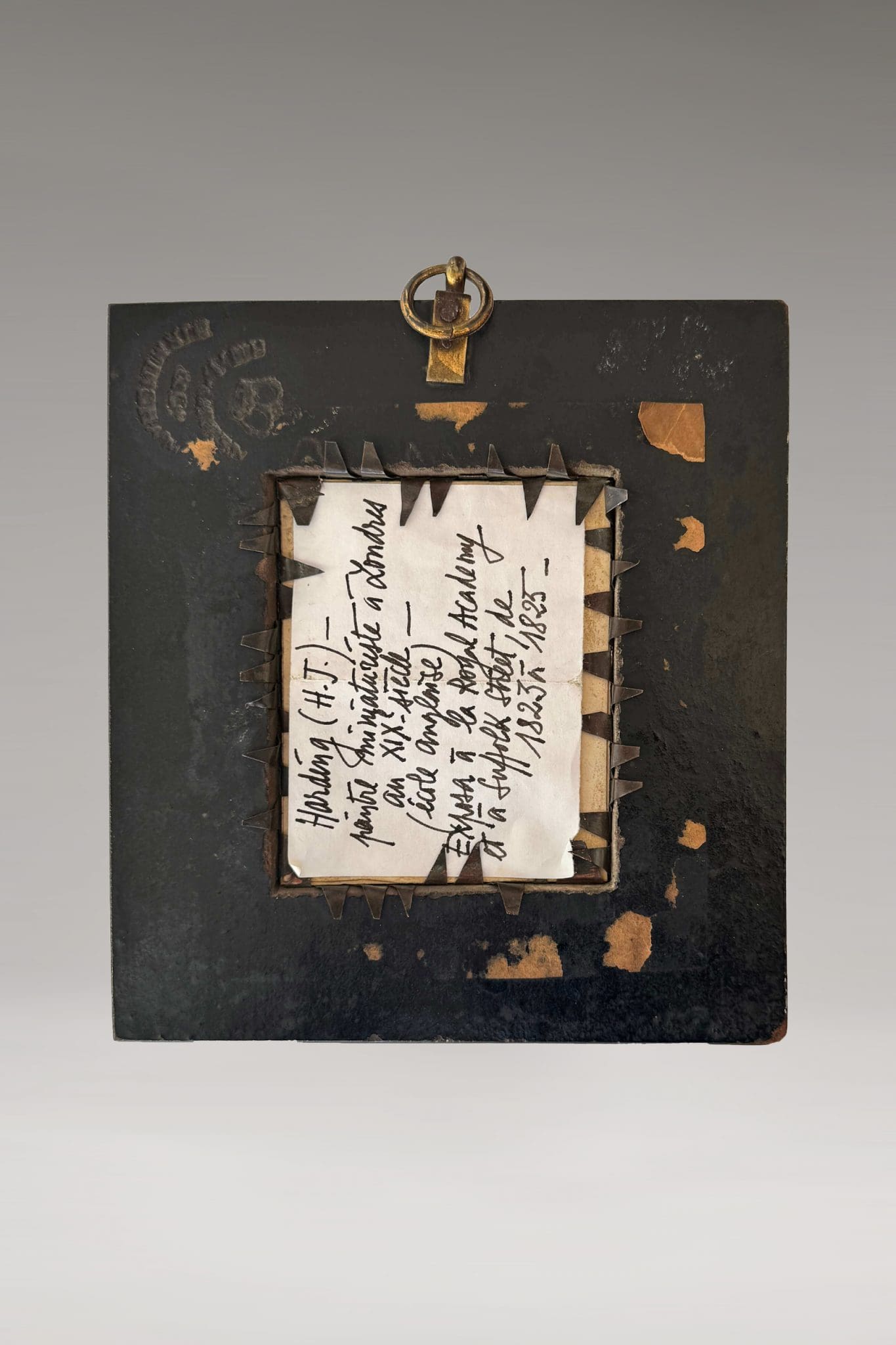 Atribuido a H.J. HARDING<br>"Retrato de Lord Byron" - Imagen 6