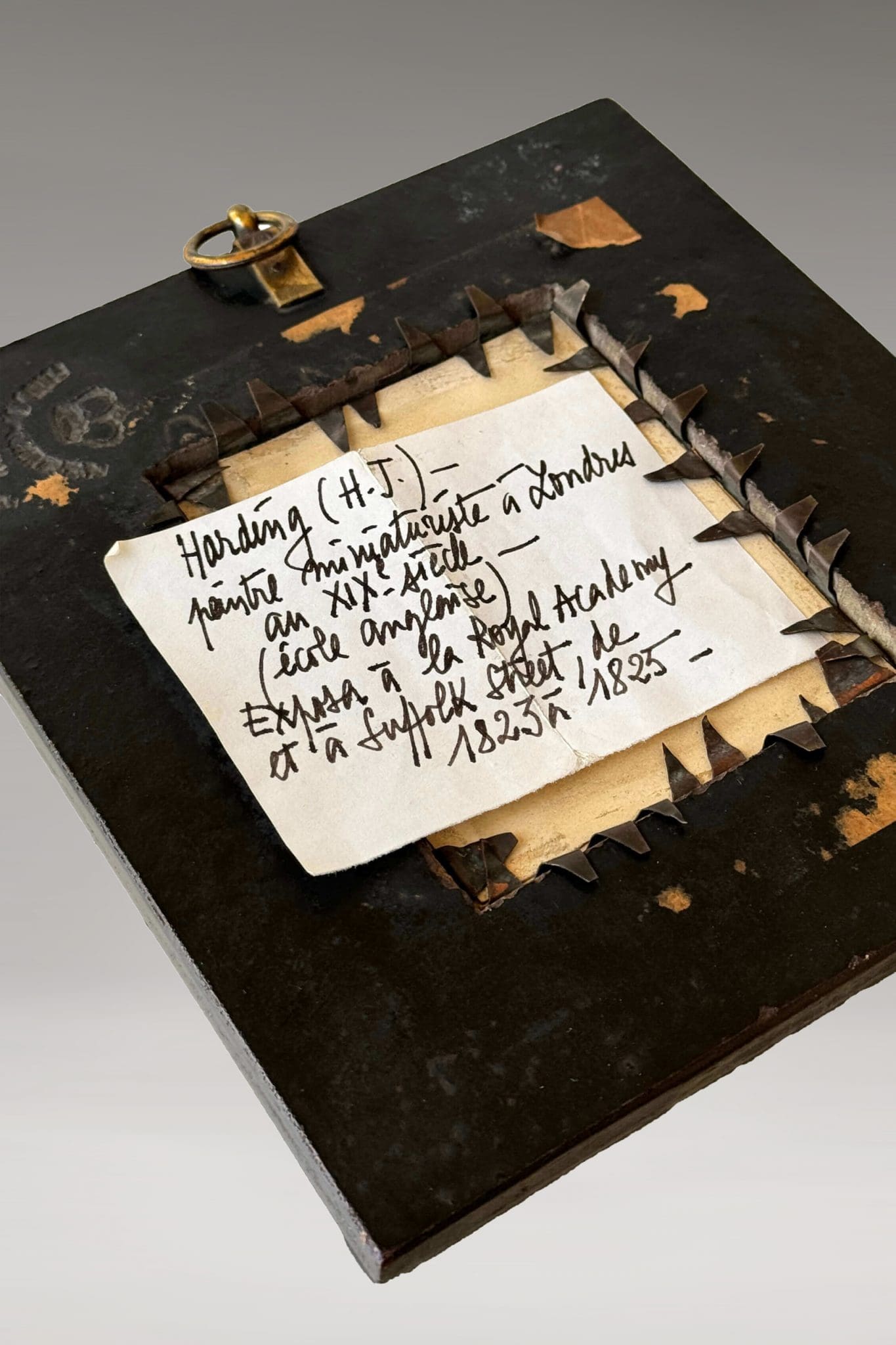 Atribuido a H.J. HARDING<br>"Retrato de Lord Byron" - Imagen 7