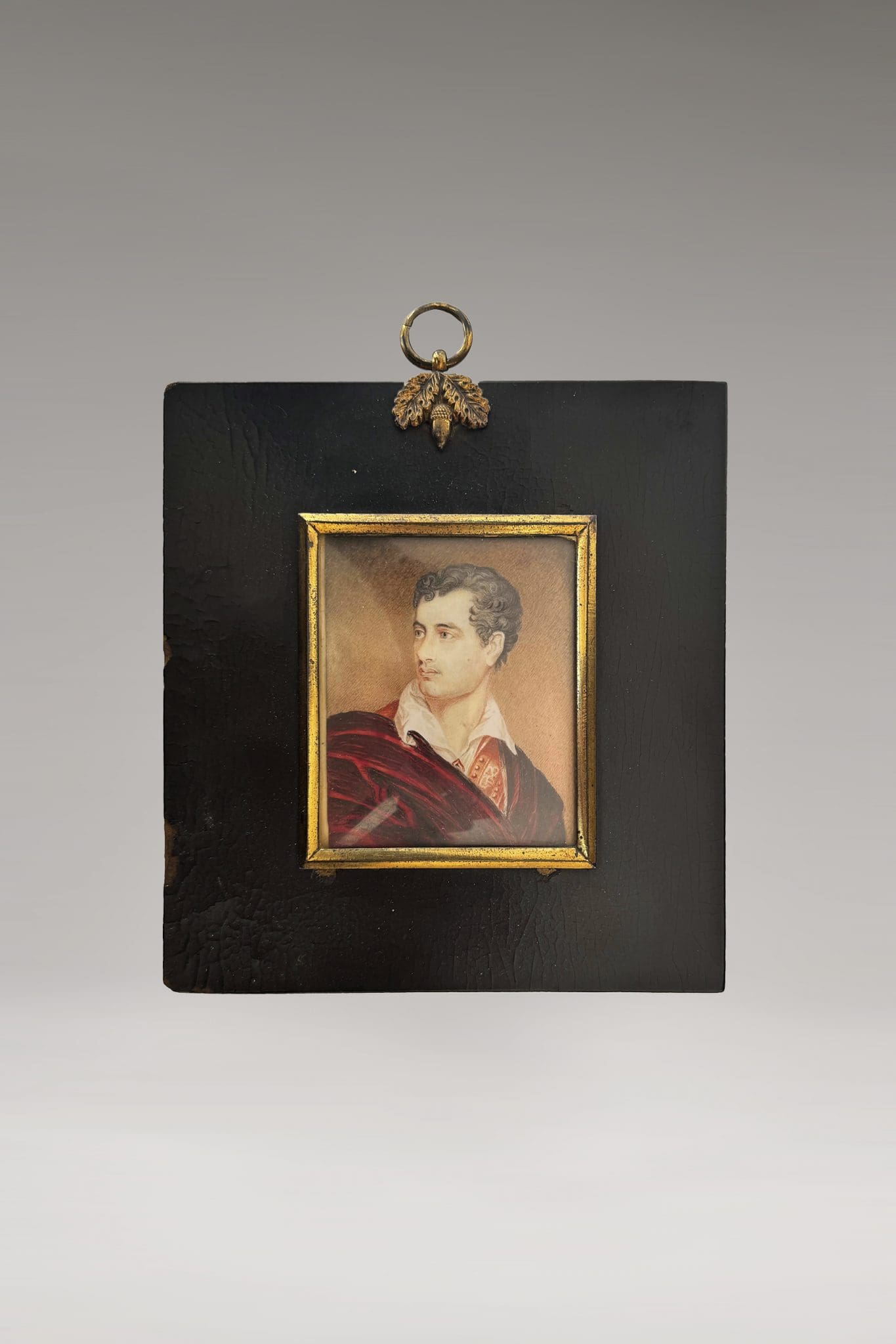 Atribuido a H.J. HARDING<br>"Retrato de Lord Byron"