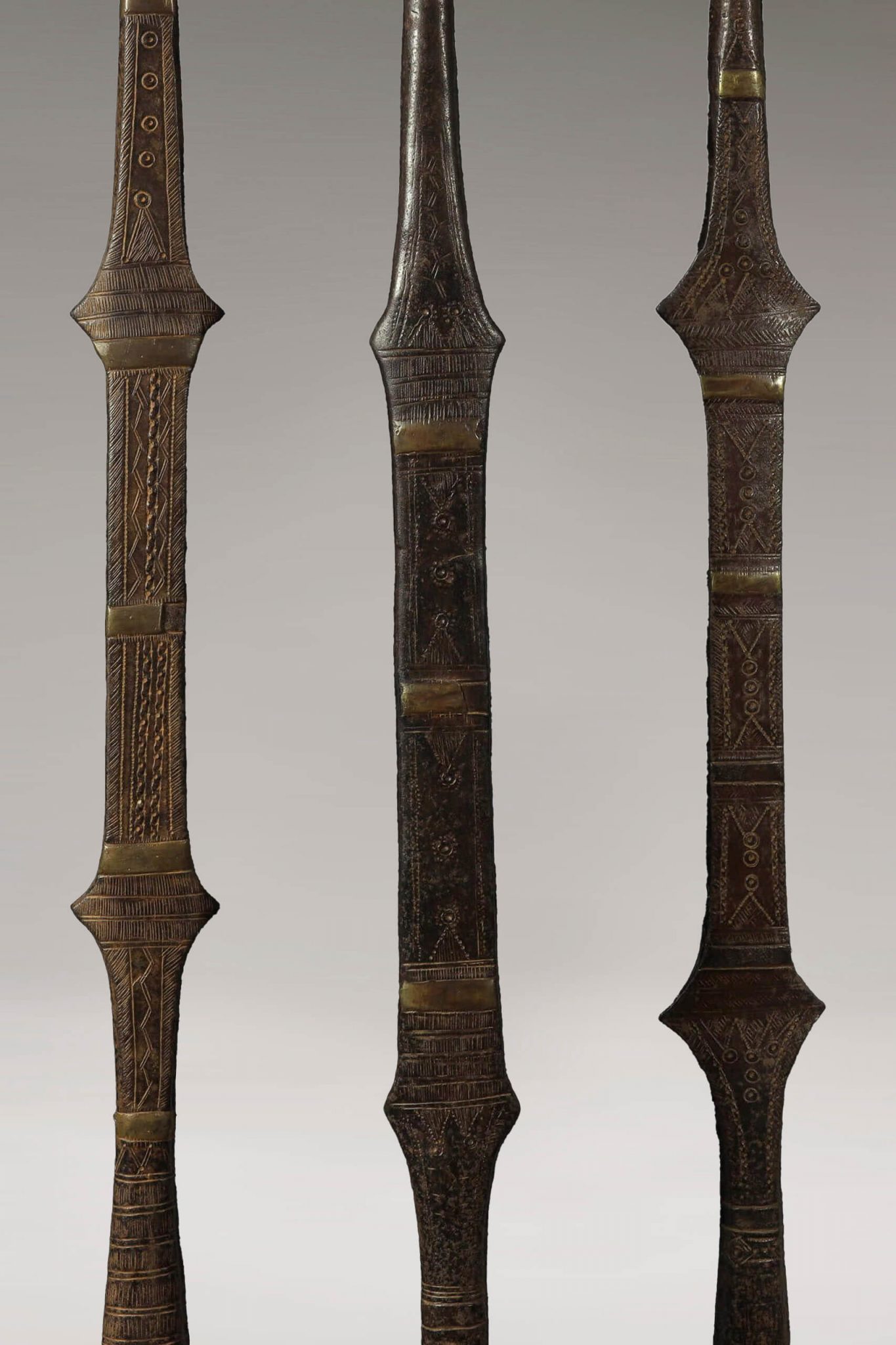 Conjunto de tres monedas Mumuye<br>"Nigeria, Principios Siglo XX" - Imagen 4