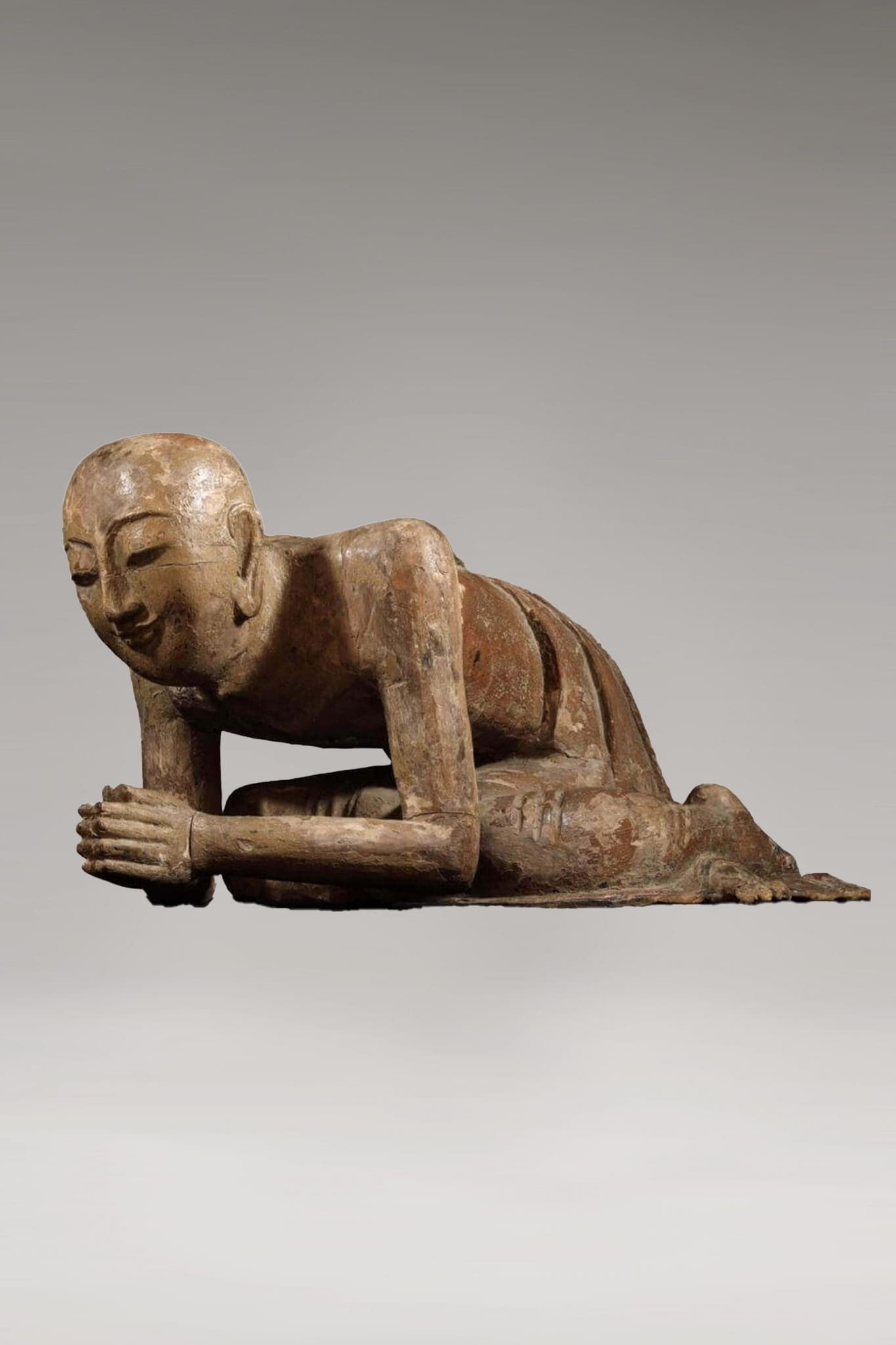 Conjunto de dos monjes <br>"Birmania - Siglo XVII-XVIII d.C." - Imagen 7